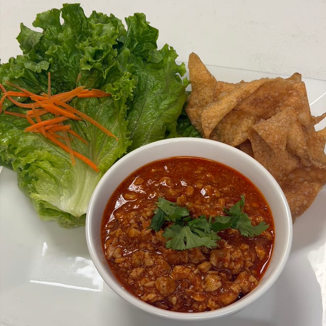 Chicken Lettuce Wraps.