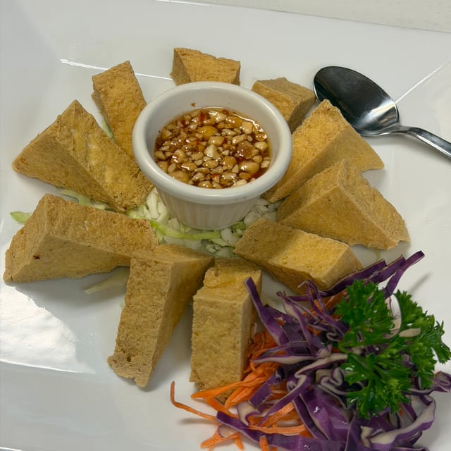 Crispy Tofu.
