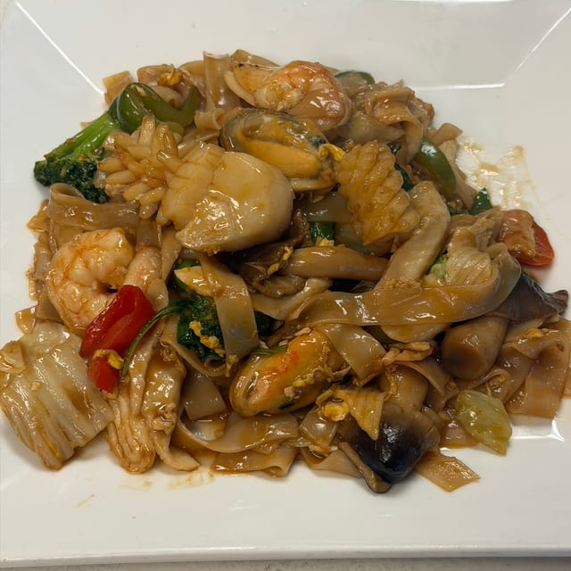 Drunken Noodles.