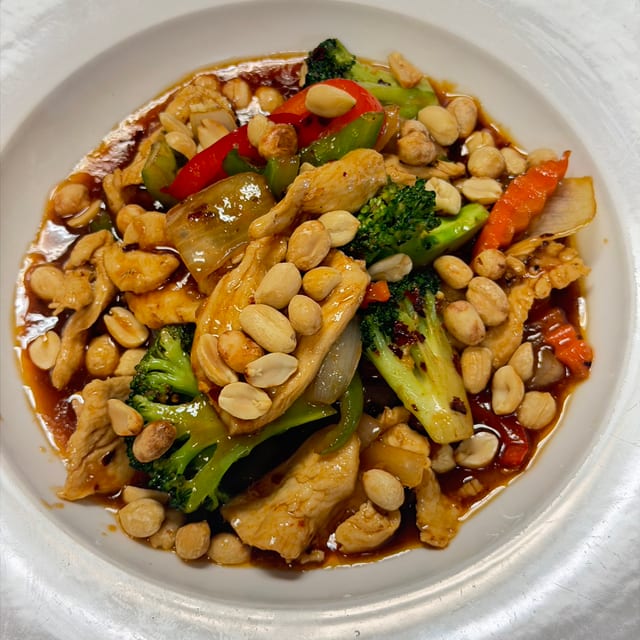 Peanut Delight Stir-Fry.