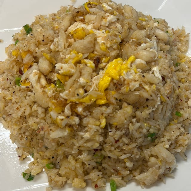 Crab Fried Rice.