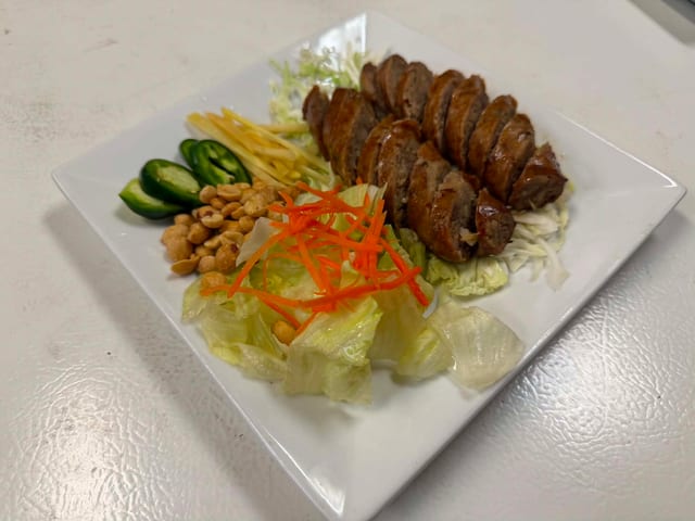 Thai Spicy Sausage.