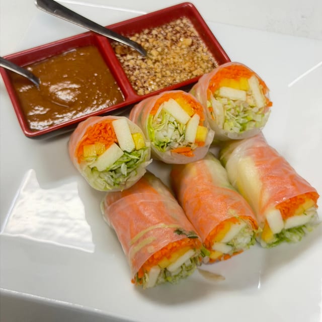 Salad Rolls.