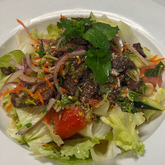 Mint Beef Salad.