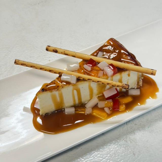 Crème Brûlée Cheese Cake.