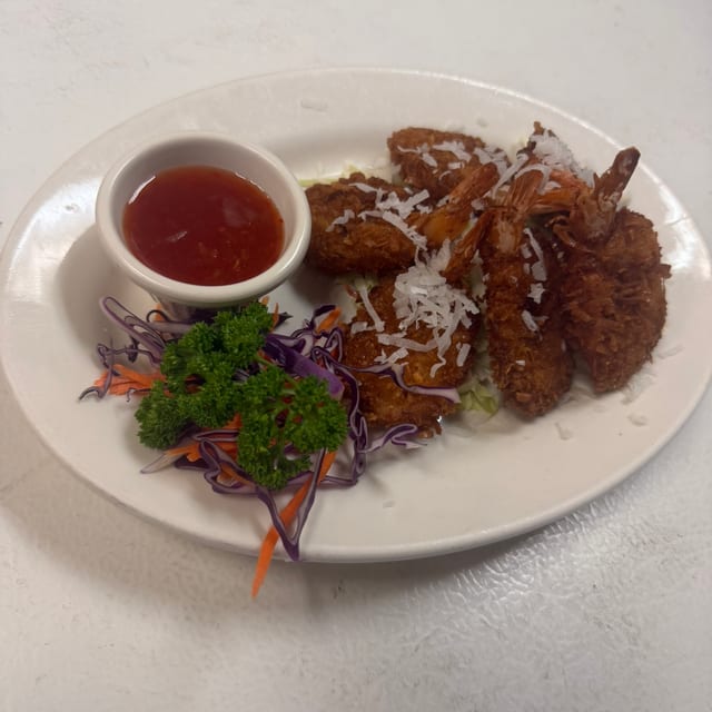 Coconut Shrimp.
