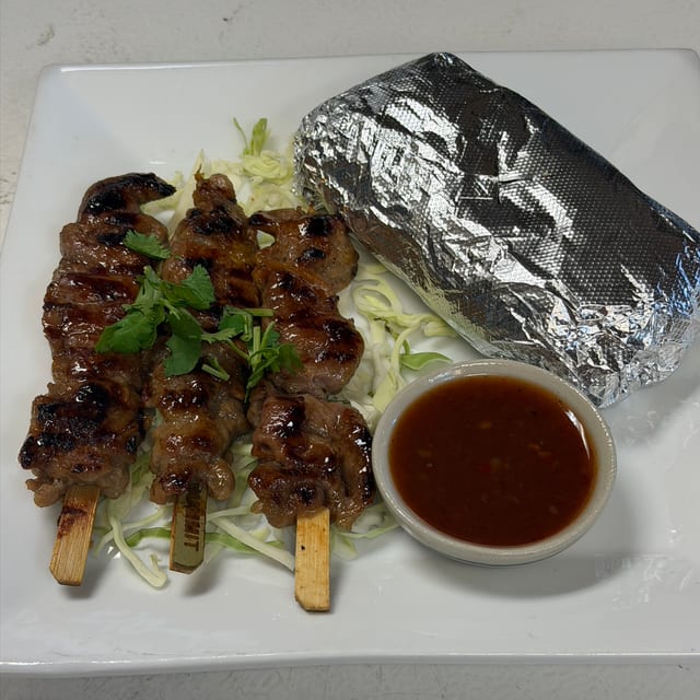 Grilled Pork Skewers.